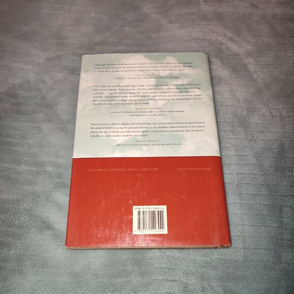 Book Heavenly Errors Neil F Comins Space Universe Non-Fiction Misconceptions - Picture 3 of 14